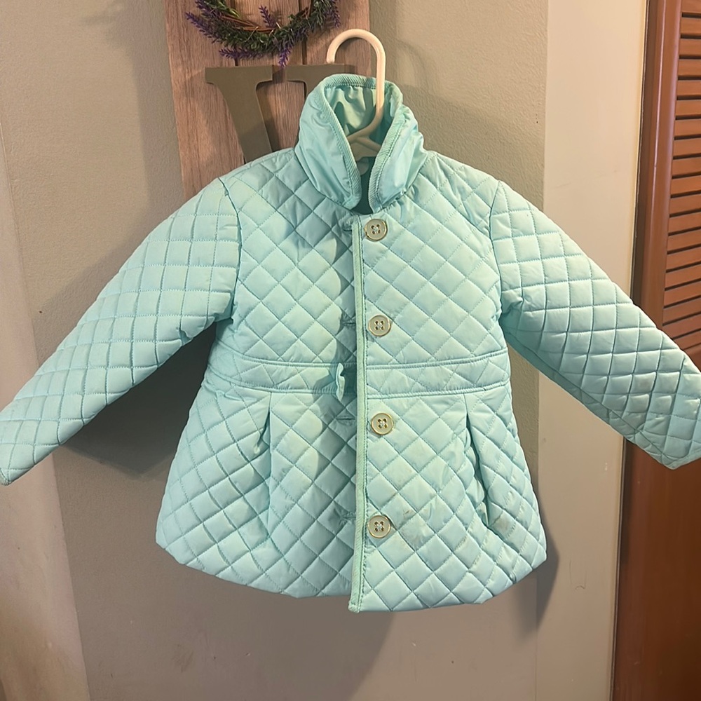 Fleece lines girls jacket